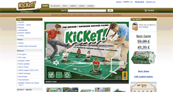 Desktop Screenshot of kicketshop.com